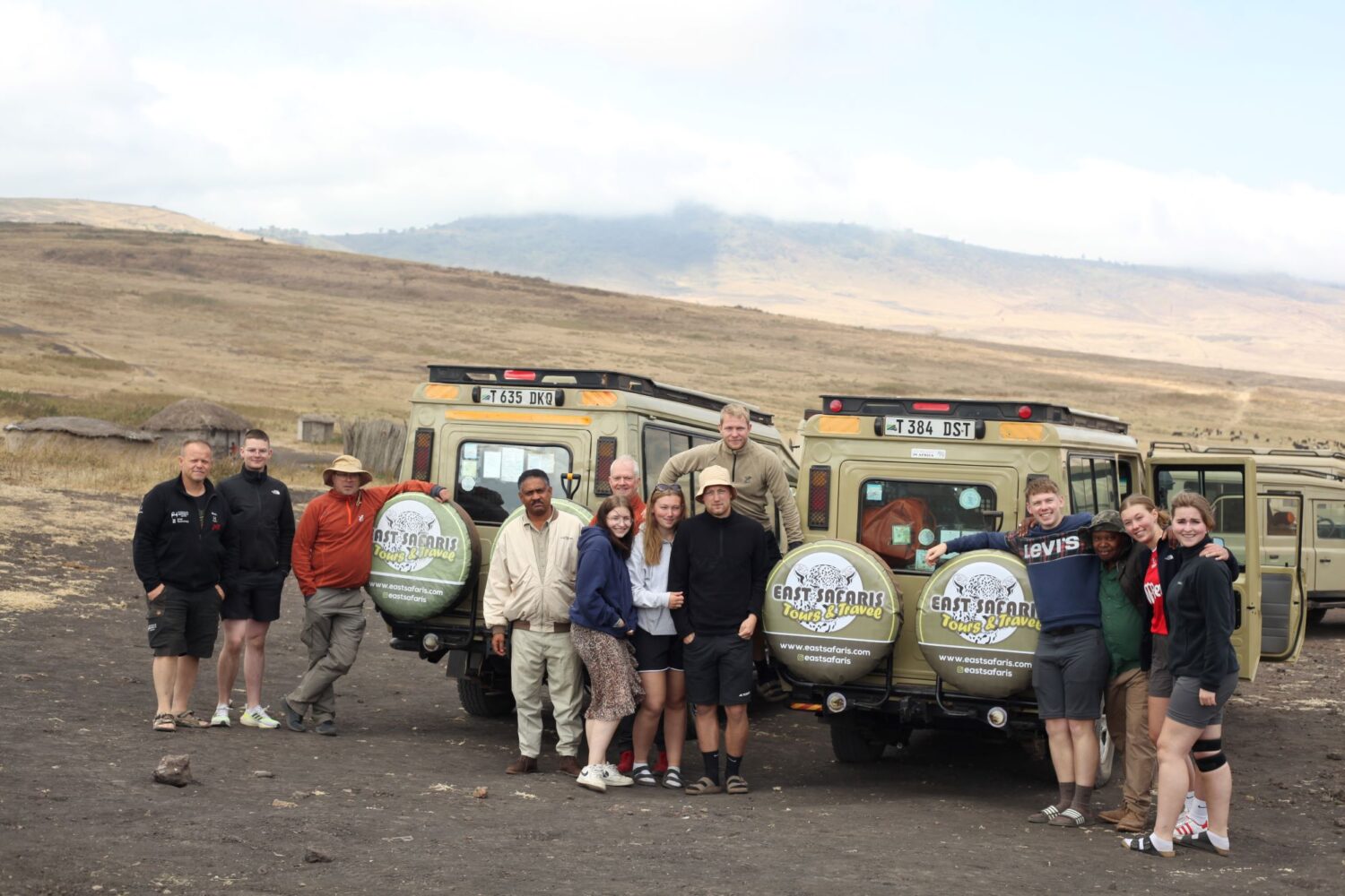 East Safari Tours guest on Safari